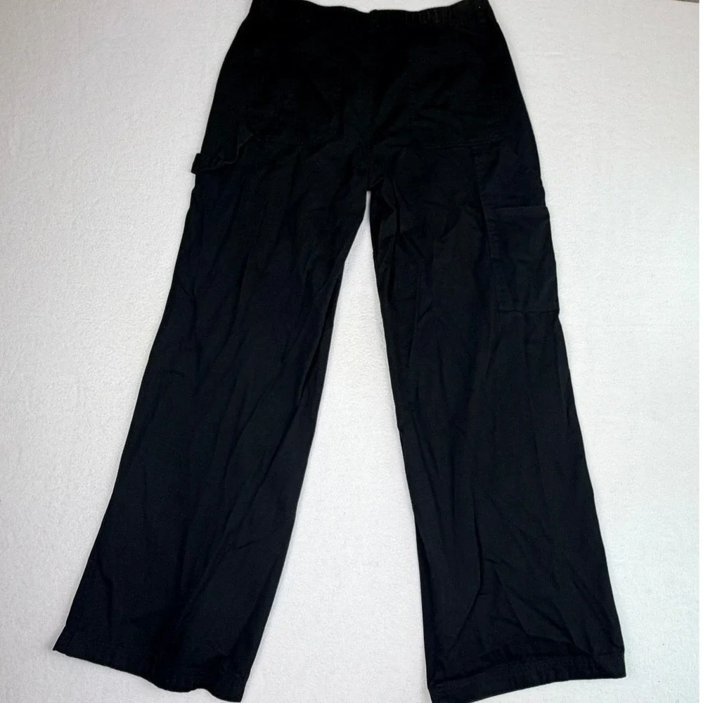Disclosure Black Utility Carpenter Pants Wide Leg Streetwear Trousers Size 9/29